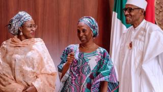 Buhari da Aisha da Dolapo
