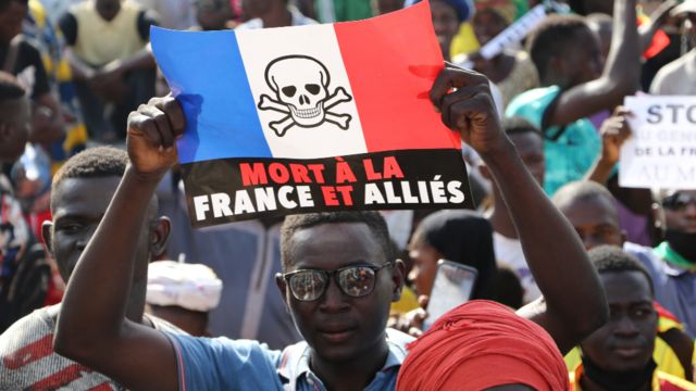 Zanga-zangar kin jinin Fransa a Bamako, Mali - 22 Satumba 2020