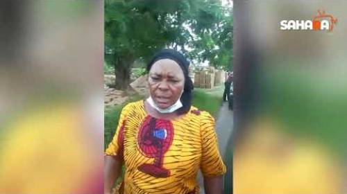 Mother Of Journalist Detained By DSS Protests As She's Denied Access To Her Only Son