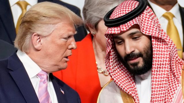 Donald Trump ya sha kare manufofin Yarima mai jiran gadon Saudiyya Mohammed bin Salman