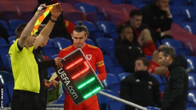 Gareth Bale dan wasan Wales