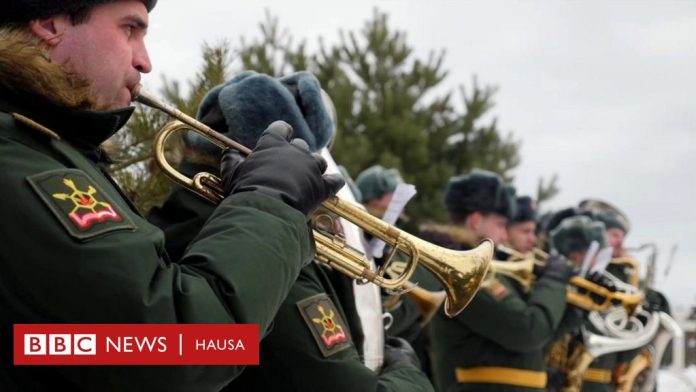 Yakin Ukraine: Yadda aka yi makokin wani babban sojan Rasha