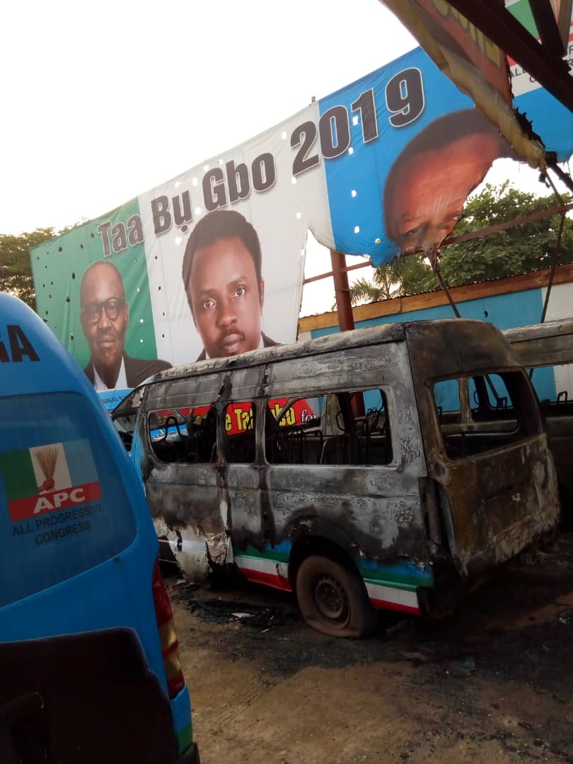 2019: Fire guts APC factional guber candidate's campaign office in Enugu