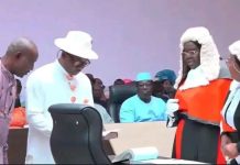 An rantsar da sabon mataimakin gwamnan Bayelsa