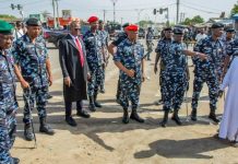 Babban sifetan yan sandan Najeriya ya ziyarci Maiduguri